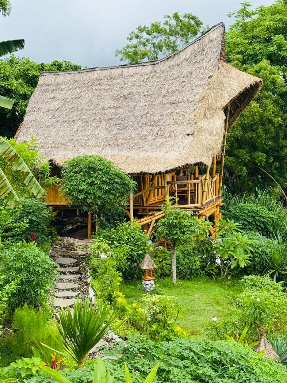 Penida Bambu Green Suites Ped Esterno foto
