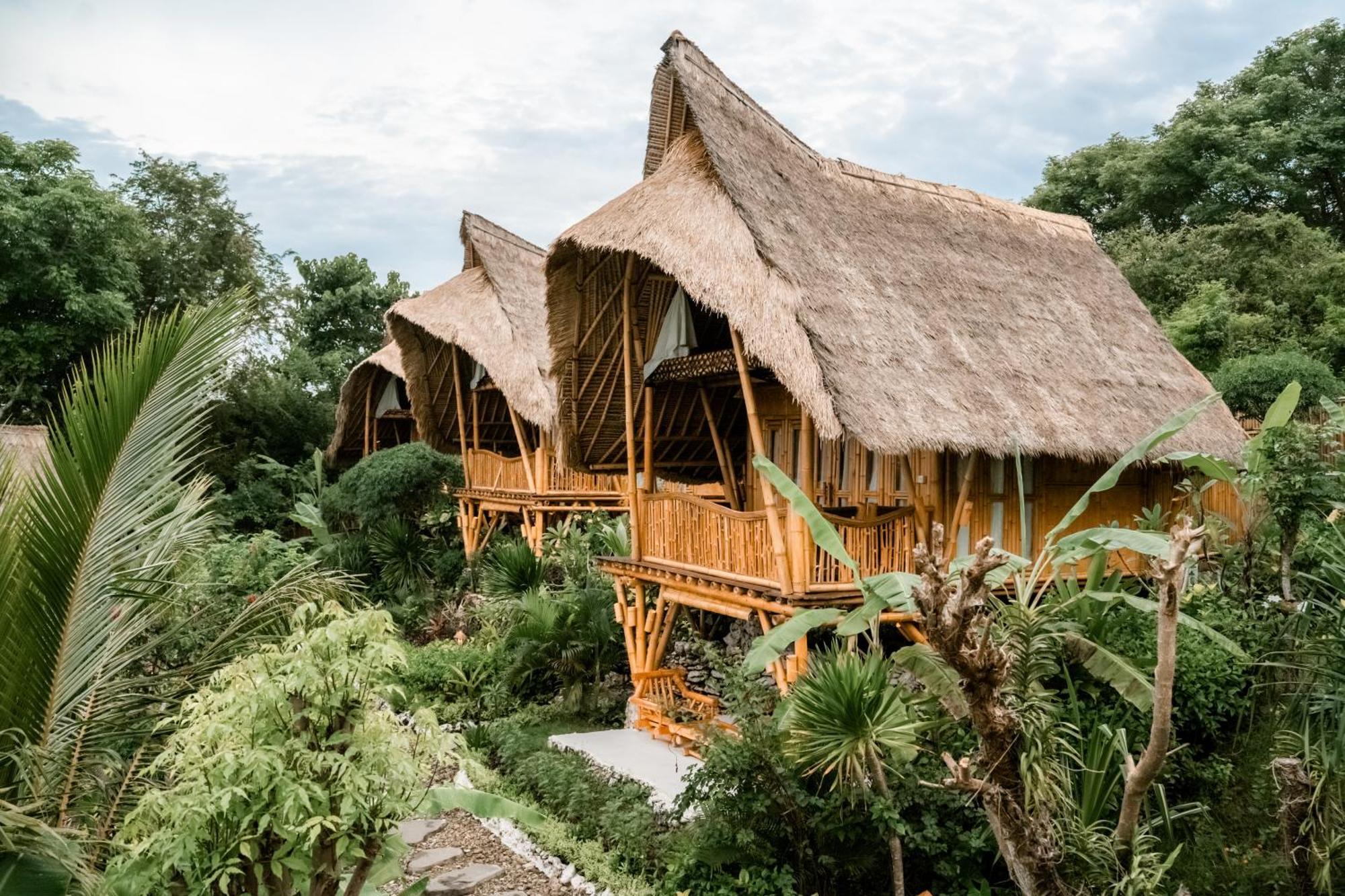 Penida Bambu Green Suites Ped Esterno foto